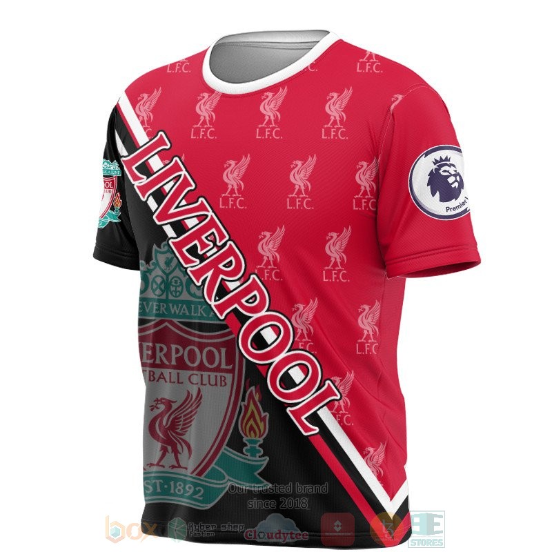 Liverpool FC black red 3D shirt hoodie 1 2 3 4 5 6 7 8 9 10 11 12 13 14 15 16 17 18 19 20 21