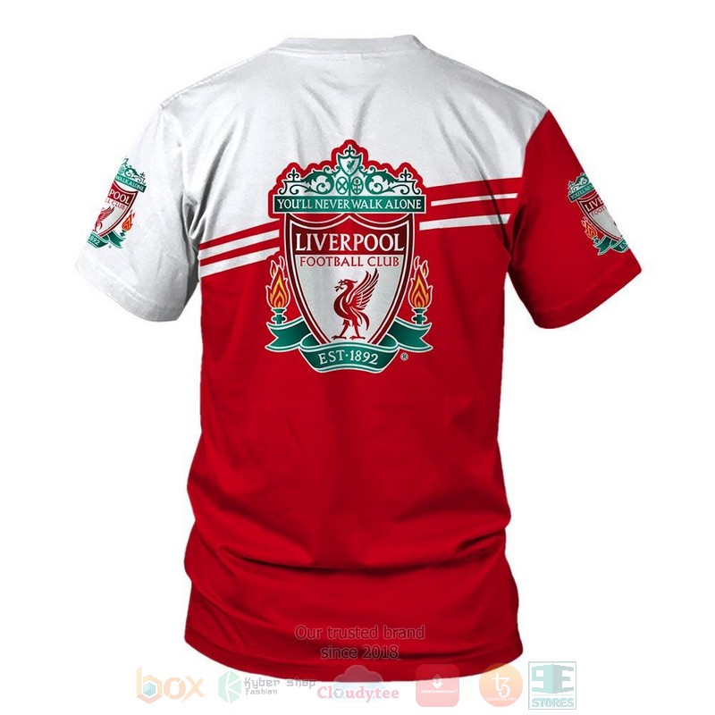 Liverpool FC red white 3D shirt hoodie 1 2 3 4 5 6 7 8 9 10 11 12 13 14 15 16 17 18 19 20 21 22 23 24 25 26 27