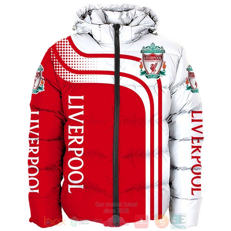 Liverpool FC white red 3D shirt hoodie 1 2 3 4 5 6 7 8 9 10 11 12 13 14 15 16 17 18