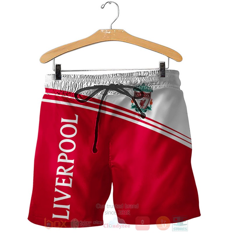 Liverpool Football Club red white 3D shirt hoodie 1 2 3 4 5 6 7 8 9 10 11