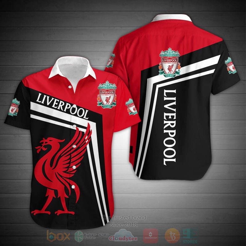 Liverpool red black 3D shirt hoodie 1 2 3 4 5 6 7