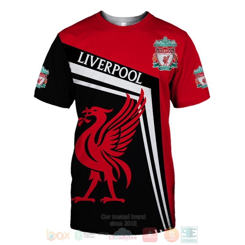 Liverpool red black 3D shirt hoodie 1 2 3 4 5 6 7 8 9 10 11 12 13 14 15 16 17 18 19 20 21