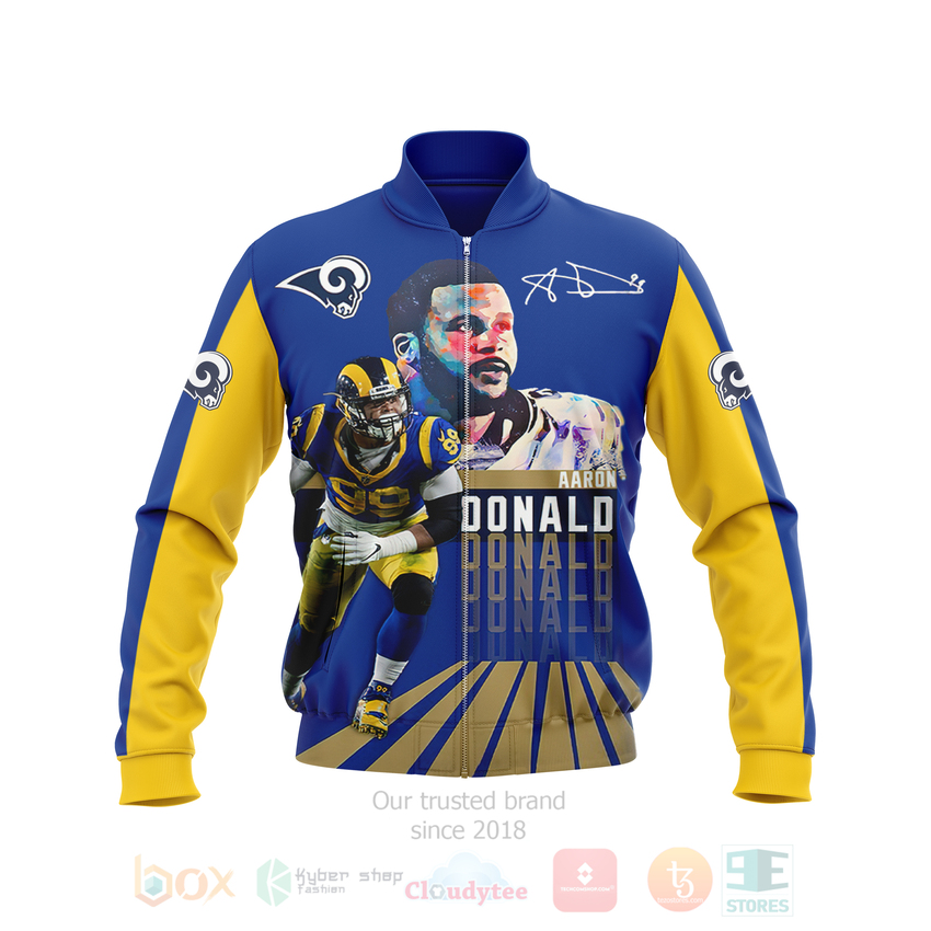 Los Angeles Rams Aaron Donald Bomber Jacket