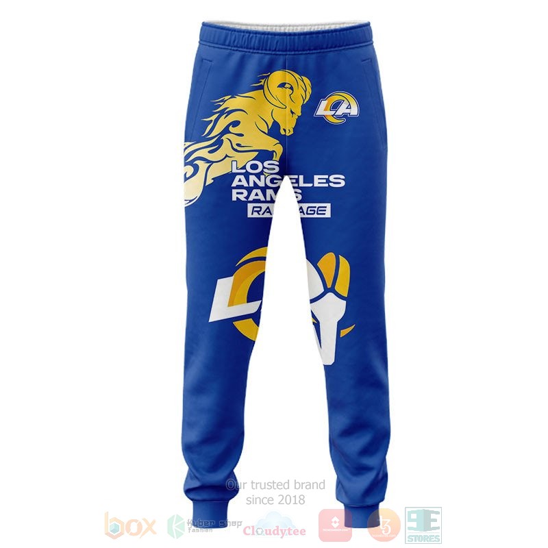 Los Angeles Rams Rampage 3D shirt hoodie 1 2 3 4 5 6 7 8 9 10 11 12 13 14 15 16