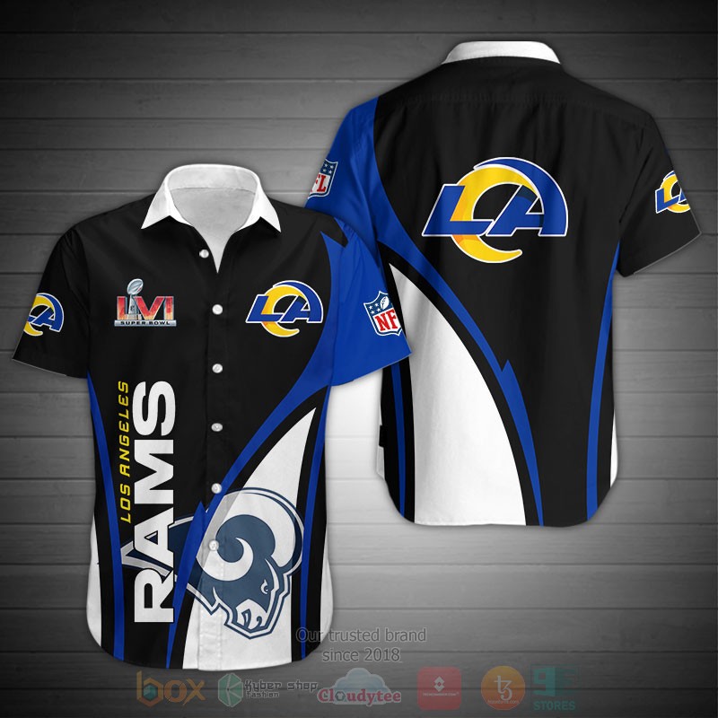 Los Angeles Rams black blue 3D shirt hoodie 1 2 3 4 5 6 7