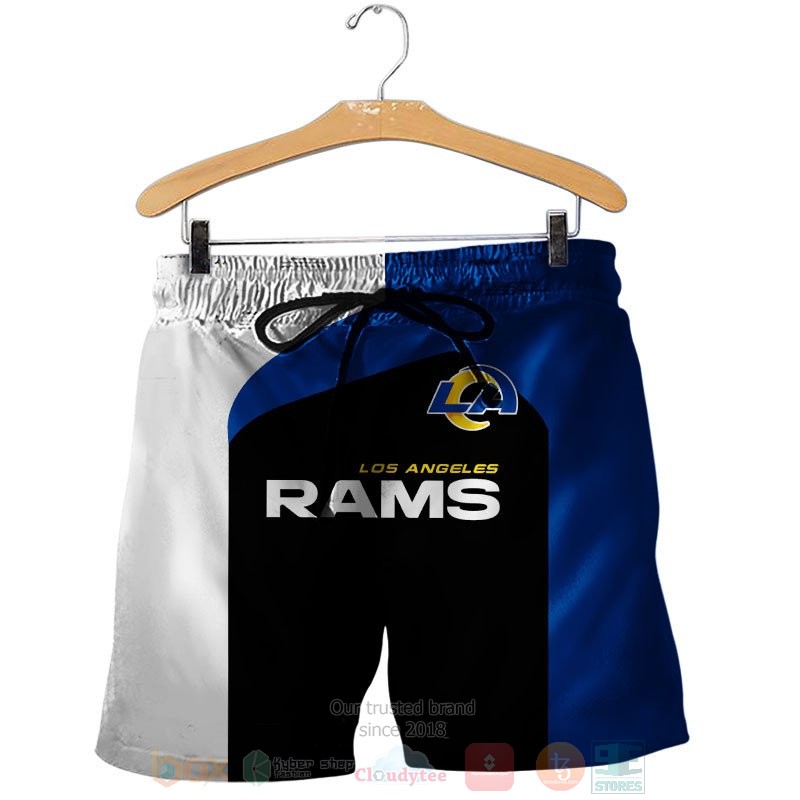 Los Angeles Rams black blue white 3D shirt hoodie 1 2 3 4 5 6 7 8 9 10 11 12 13 14 15 16 17 18 19 20 21 22 23