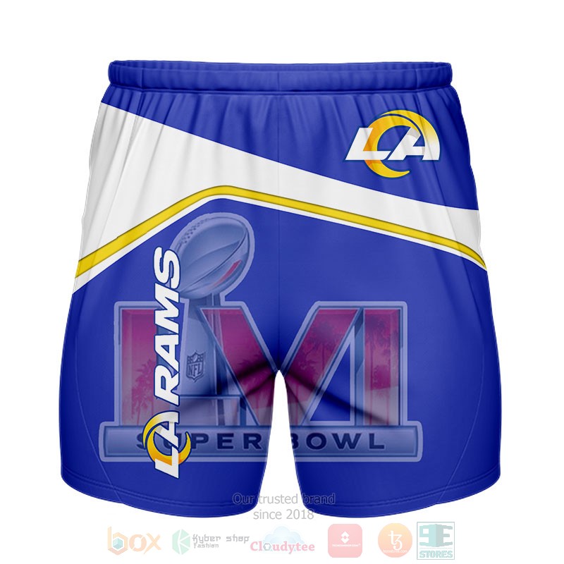 Los Angeles Rams white blue 3D shirt hoodie 1 2 3 4 5 6 7 8 9 10 11