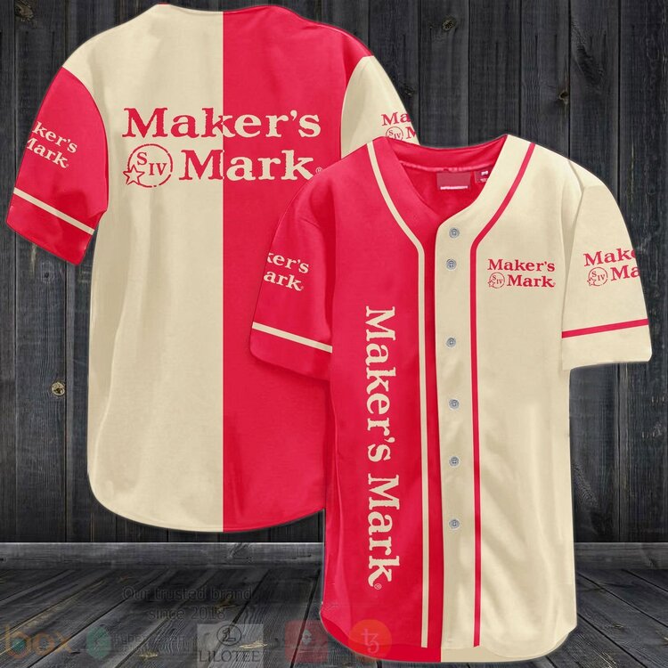 Makers Mark Baseball Jersey