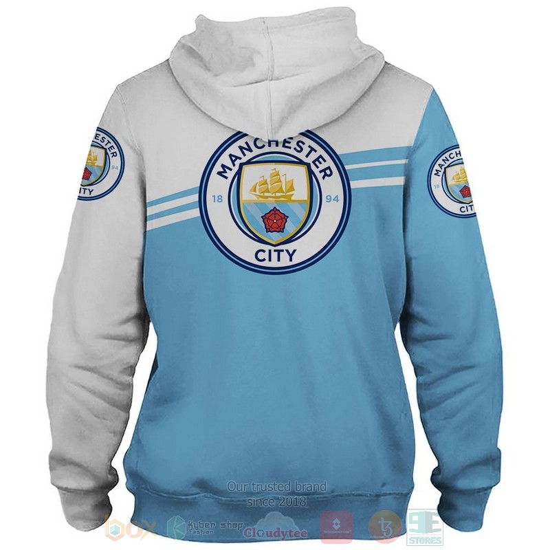 Manchester City FC 3D shirt hoodie 1 2 3 4 5 6 7 8 9 10 11 12 13 14 15 16 17