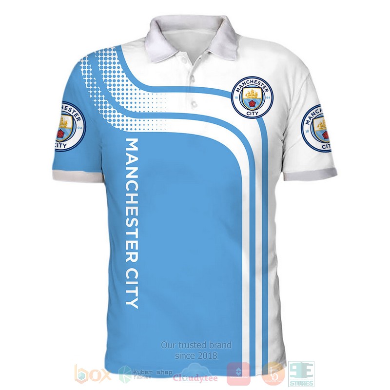 Manchester City blue white 3D shirt hoodie 1 2 3 4 5 6 7 8