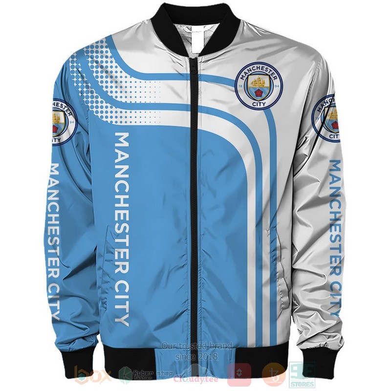 Manchester City blue white 3D shirt hoodie 1 2 3 4 5 6 7 8 9 10 11 12 13 14 15 16 17