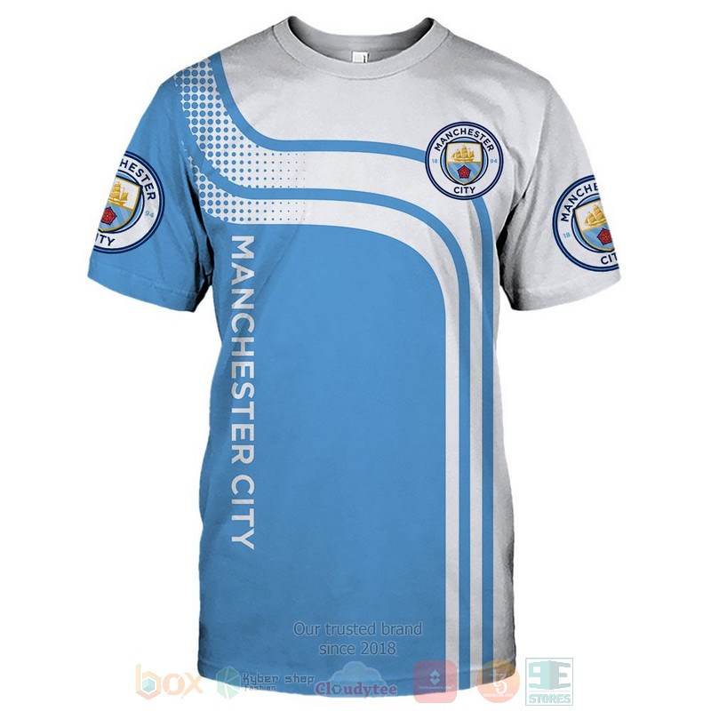 Manchester City blue white 3D shirt hoodie 1 2 3 4 5 6 7 8 9 10 11 12 13 14 15 16 17 18 19 20 21
