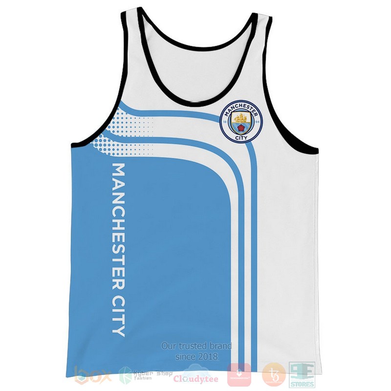 Manchester City blue white 3D shirt hoodie 1 2 3 4 5 6 7 8 9 10 11 12 13 14 15 16 17 18 19 20 21 22