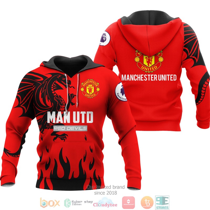 Manchester United Red Devils 3d shirt hoodie 1 2 3 4 5 6 7 8 9 10 11