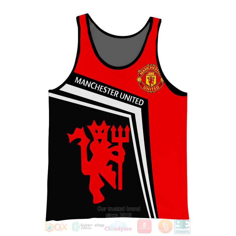 Manchester United red black 3D shirt hoodie 1 2 3 4 5 6 7 8 9 10