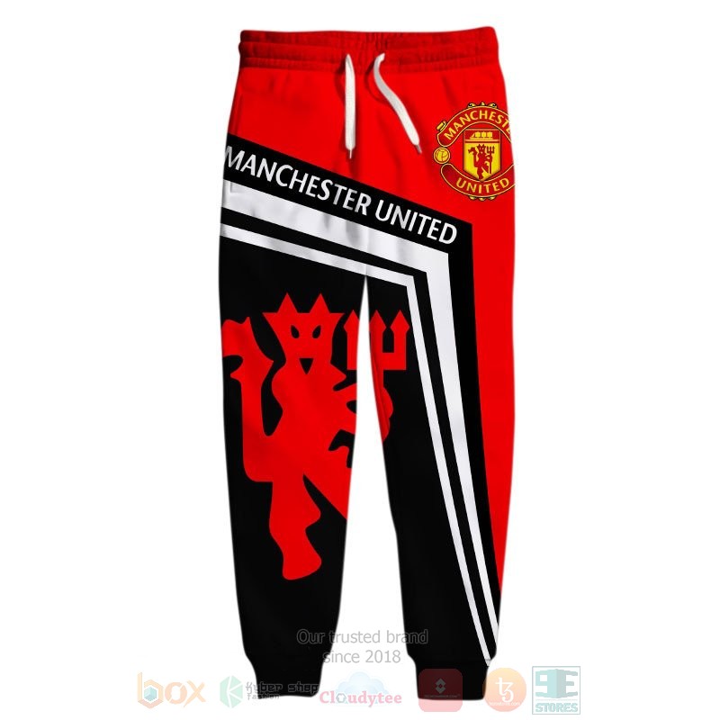 Manchester United red black 3D shirt hoodie 1 2 3 4 5 6 7 8 9 10 11 12 13 14 15 16