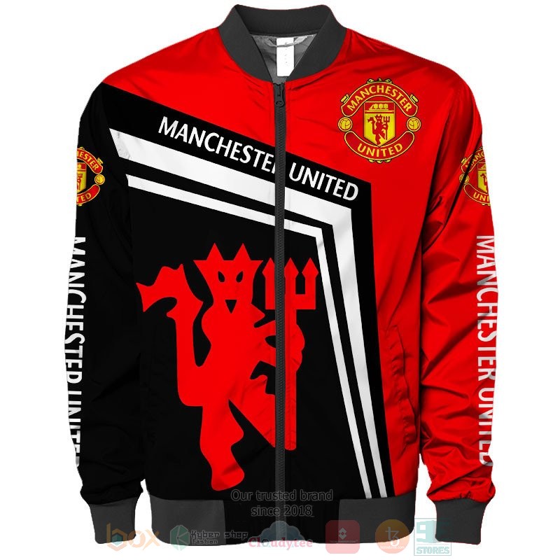 Manchester United red black 3D shirt hoodie 1 2 3 4 5 6 7 8 9 10 11 12 13 14 15 16 17