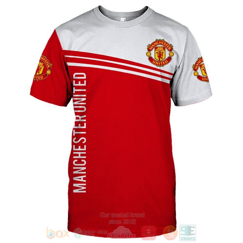 Manchester United red white 3D shirt hoodie 1 2 3 4 5 6 7 8 9 10 11 12 13 14 15 16 17 18 19 20 21 22 23 24 25 26
