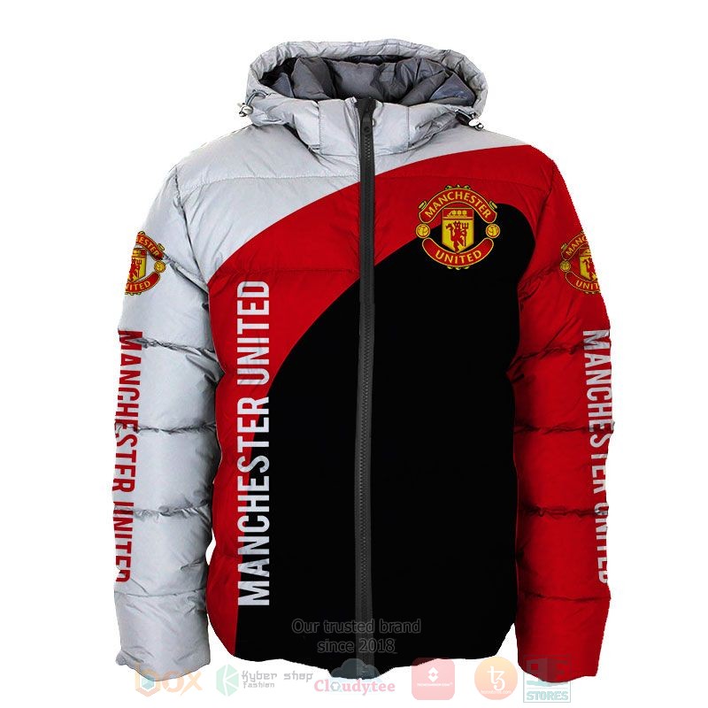 Manchester United white red black 3D shirt hoodie 1 2 3 4 5 6