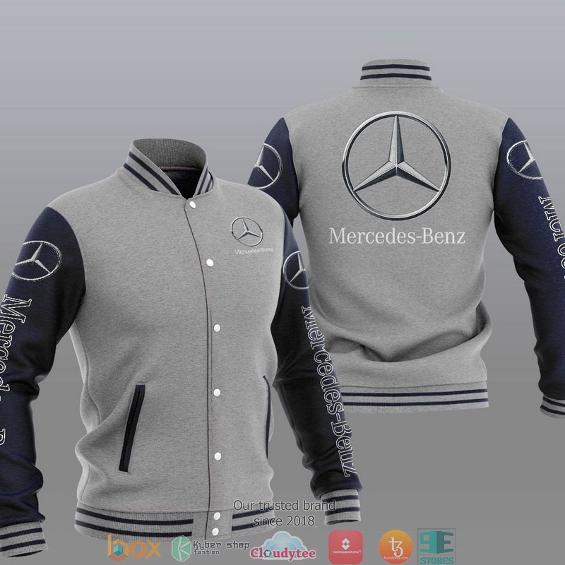 Mercedes Benz Baseball Jacket 1