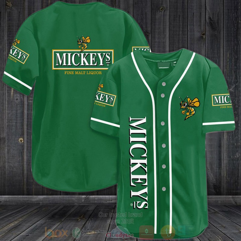 Mickeys Fine Malt Liquor Baseball Jersey