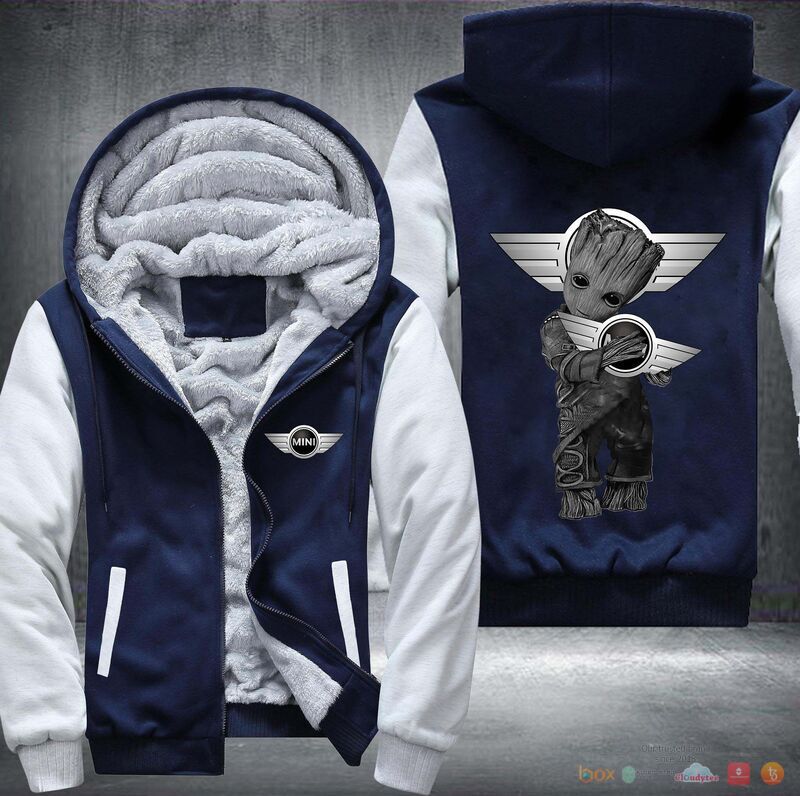 Mini Cooper Groot Fleece Hoodie Jacket