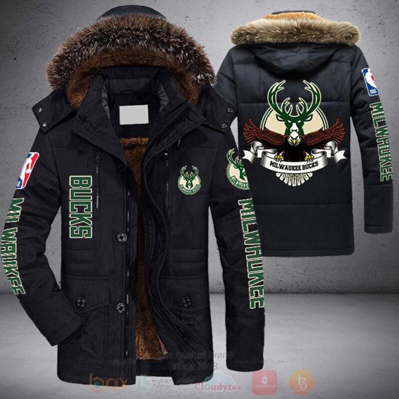 NBA Milwaukee Bucks Eagle Parka Jacket