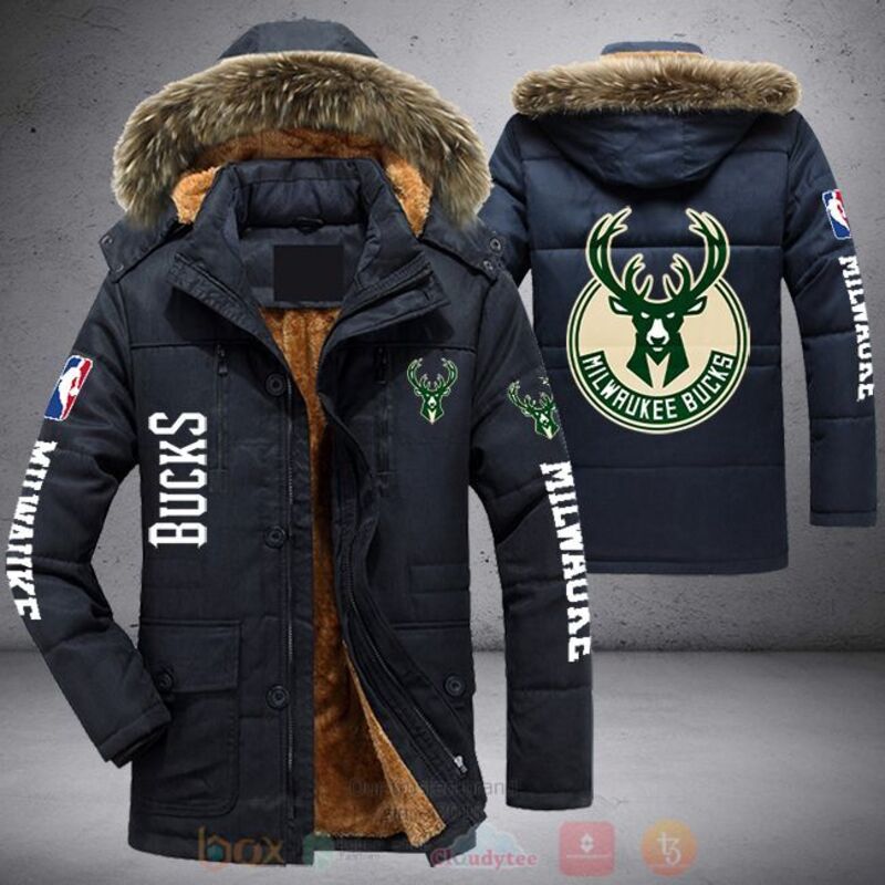 NBA Milwaukee Bucks Parka Jacket 1