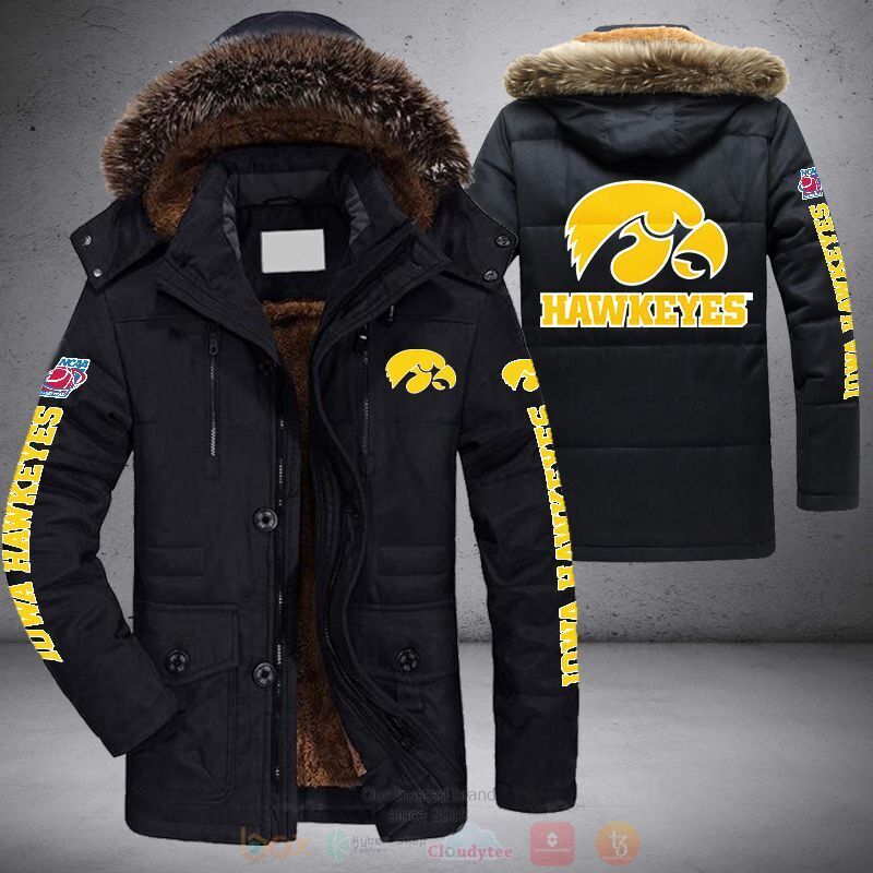 NCAA Iowa Hawkeyes football Parka Jacket