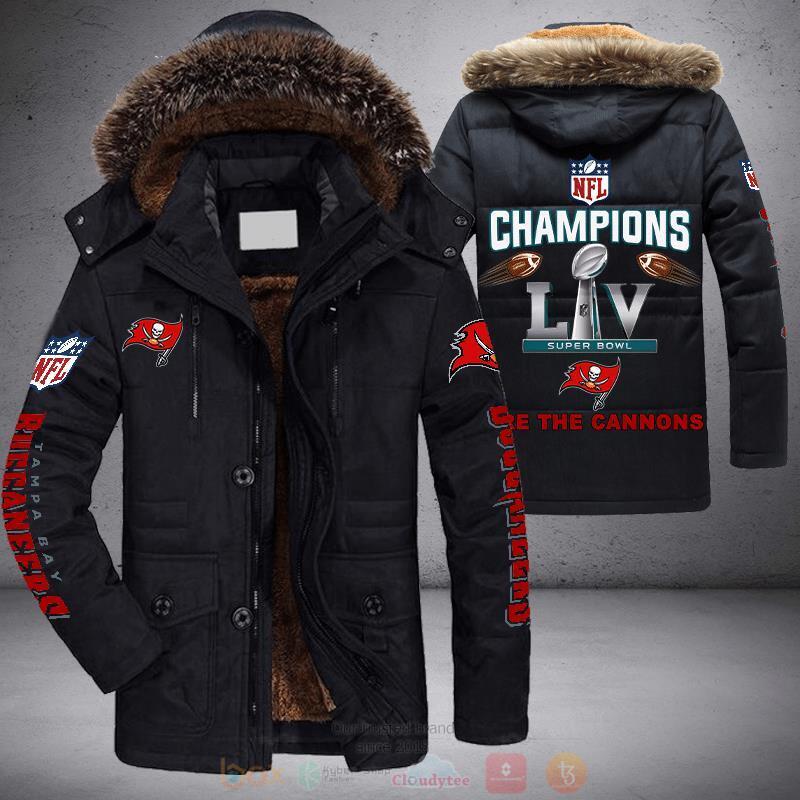 NFL Champions LIV Super Bowl Tampa Bay Buccaneers Parka Jacket