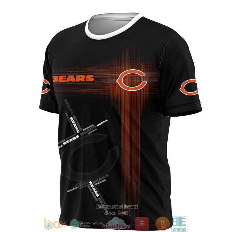 NFL Chicago Bears Orange 3d shirt hoodie 1 2 3 4 5 6 7 8 9 10 11 12 13 14 15 16 17 18 19 20 21
