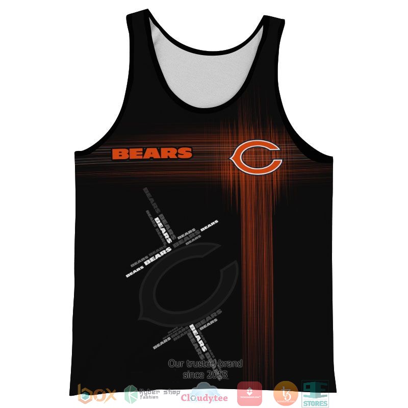NFL Chicago Bears Orange 3d shirt hoodie 1 2 3 4 5 6 7 8 9 10 11 12 13 14 15 16 17 18 19 20 21 22