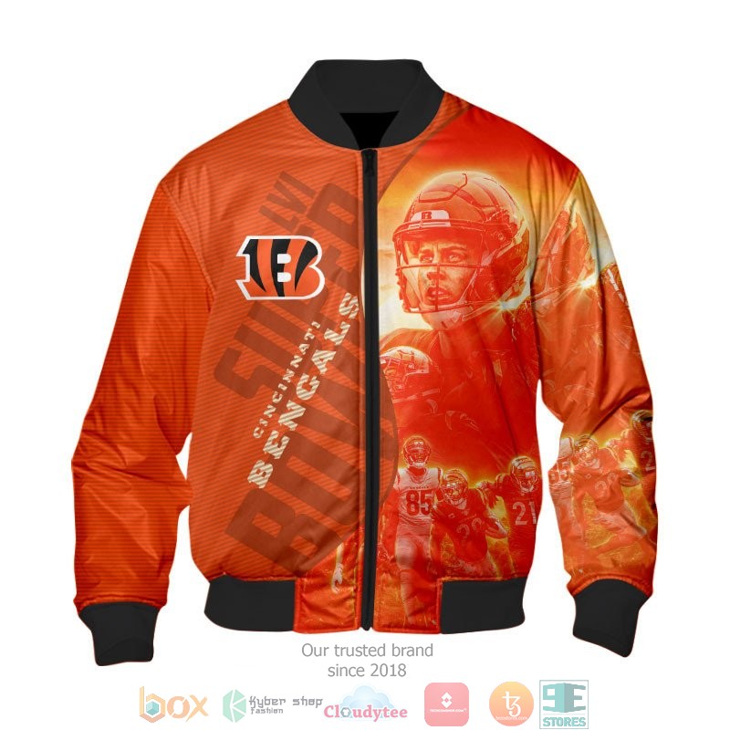 NFL Cincinnati Bengals Super Bowl 3d shirt hoodie 1 2 3 4 5 6 7 8 9 10 11 12 13 14 15 16 17 18 19 20 21