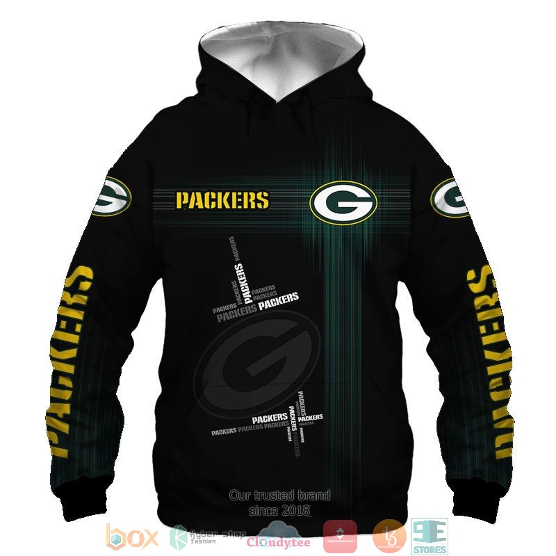 NFL Green Bay Packers Dark Green 3d shirt hoodie 1 2 3 4 5 6 7 8 9 10 11 12