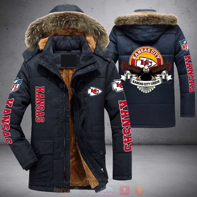 NFL Kansas City Chiefs Eagle Parka Jacket 1