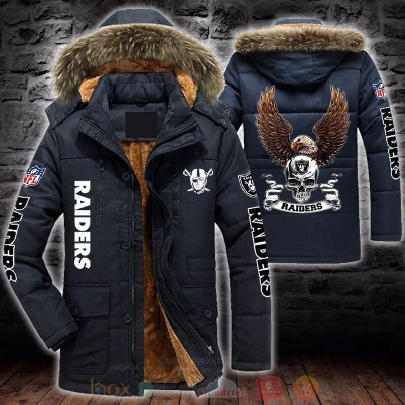 NFL Las Vegas Raiders Eagle Parka Jacket 1