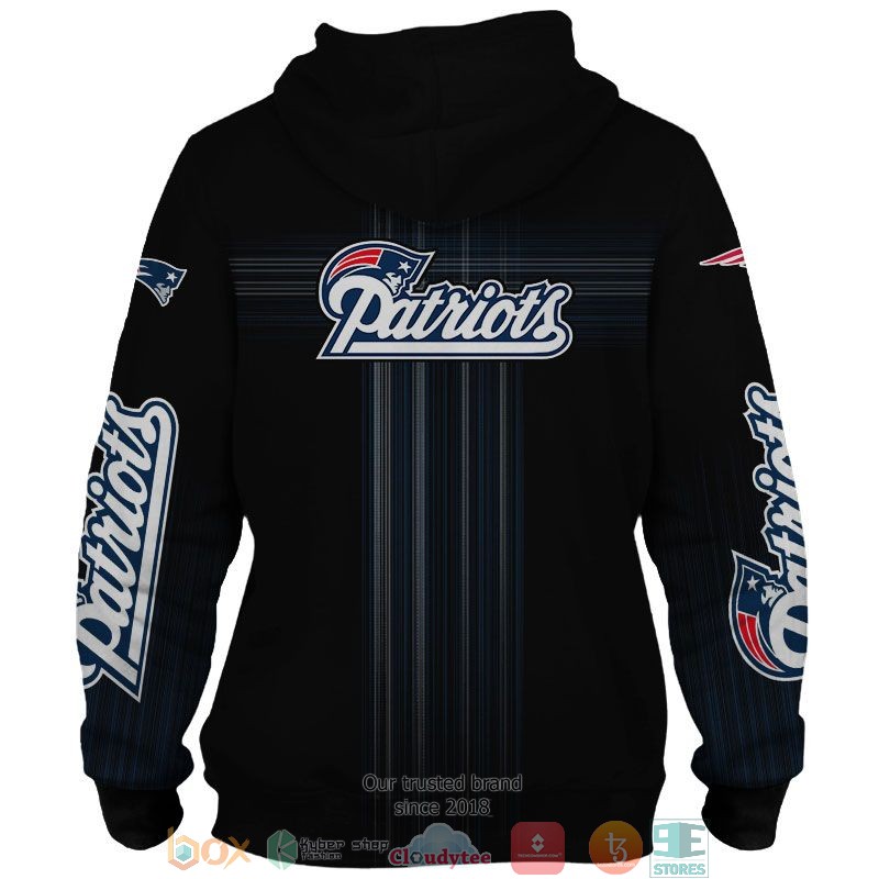 NFL New England Patriots Navy 3d shirt hoodie 1 2 3 4 5 6 7 8 9 10 11 12 13