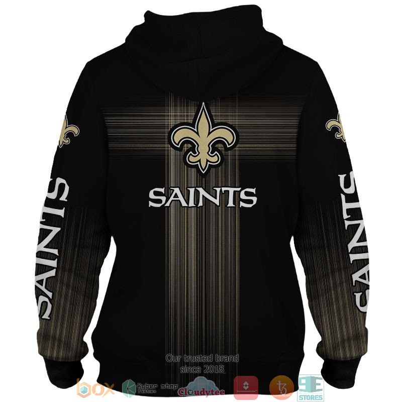 NFL New Orleans Saints Gold 3d shirt hoodie 1 2 3 4 5 6 7 8 9 10 11 12 13