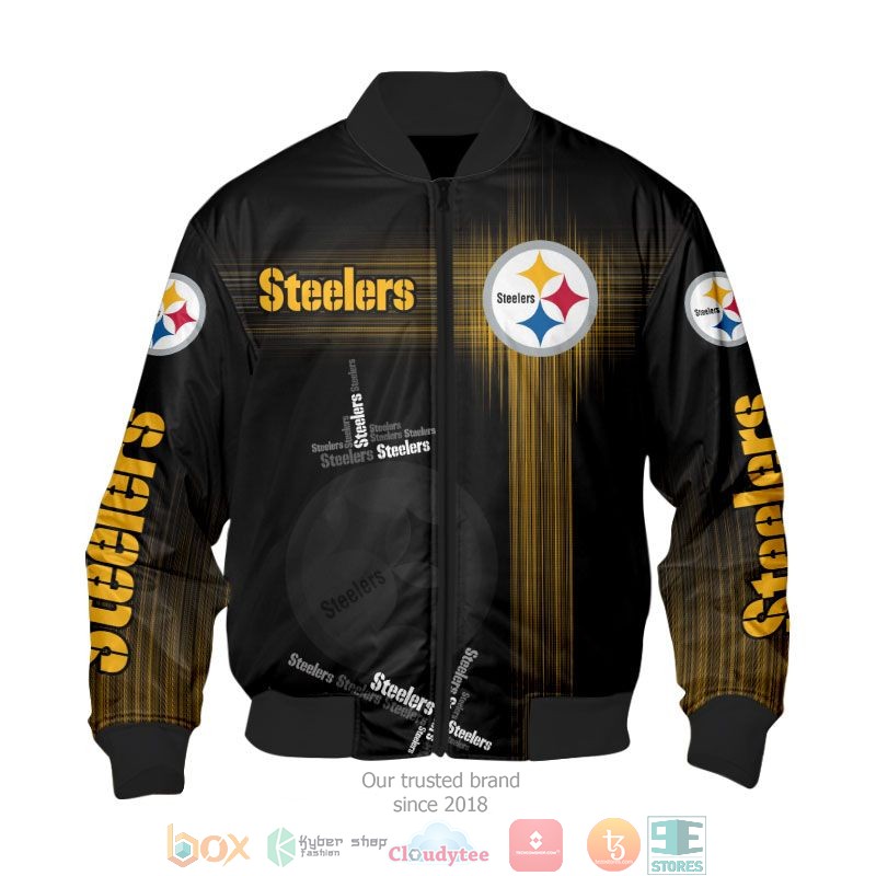 NFL Pittsburgh Steelers Yellow 3d shirt hoodie 1 2 3 4 5 6 7 8 9 10 11 12 13 14 15 16 17