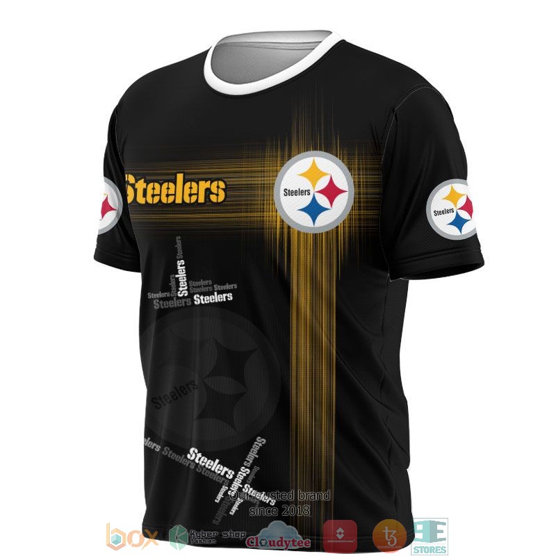 NFL Pittsburgh Steelers Yellow 3d shirt hoodie 1 2 3 4 5 6 7 8 9 10 11 12 13 14 15 16 17 18 19 20 21