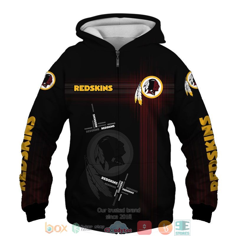 NFL The Washington Redskin Dark Red 3d shirt hoodie 1 2 3 4 5 6 7 8 9 10 11 12 13 14