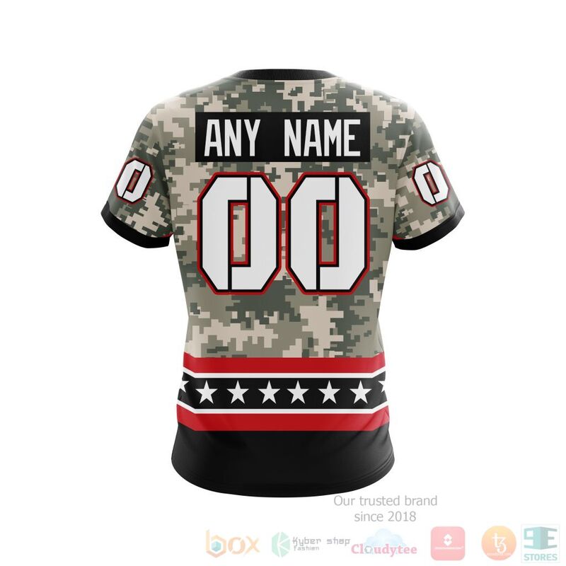 NHL Carolina Hurricanes Honor Military With White Camo Color 3D Hoodie Shirt 1 2 3 4 5