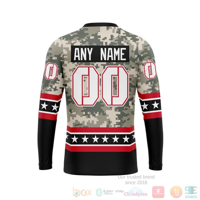 NHL Chicago BlackHawks Honor Military With White Camo Color 3D Hoodie Shirt 1 2 3 4