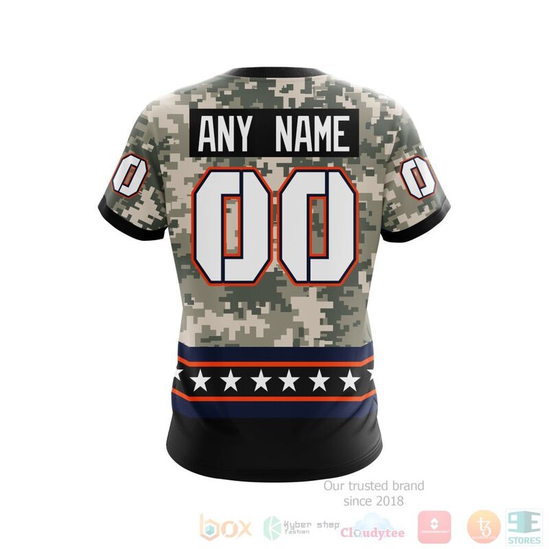 NHL Edmonton Oilers Honor Military With Camo Color 3D Hoodie Shirt 1 2 3 4 5