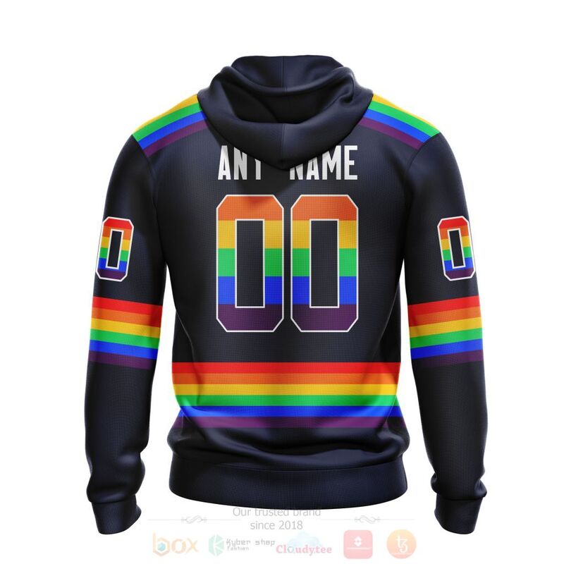 NHL Florida Panthers LGBT Pride Navy Color Personalized Custom 3D Hoodie Shirt 1 2 3 4