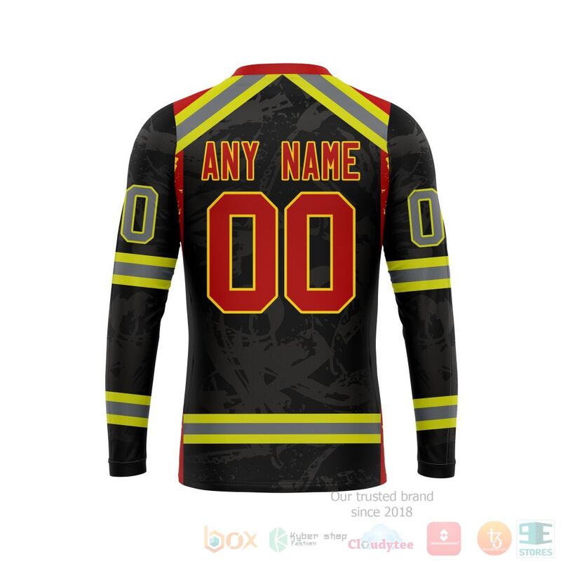 NHL Toronto Maple Leafs Honnor Firefighter Black 3D Hoodie Shirt 1 2 3 4