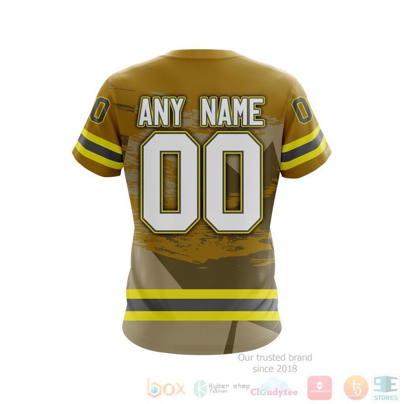 NHL Toronto Maple Leafs Honnor Firefighter Yellow 3D Hoodie Shirt 1 2 3 4 5