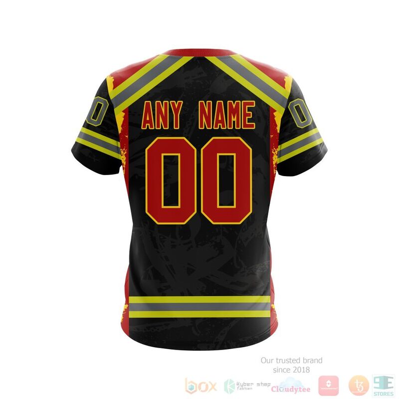NHL Winnipeg Jets Honnor Firefighter Black 3D Hoodie Shirt 1 2 3 4 5
