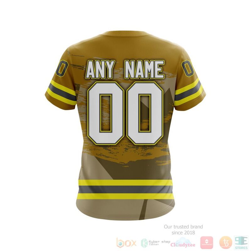 NHL Winnipeg Jets Honnor Firefighter Yellow 3D Hoodie Shirt 1 2 3 4 5