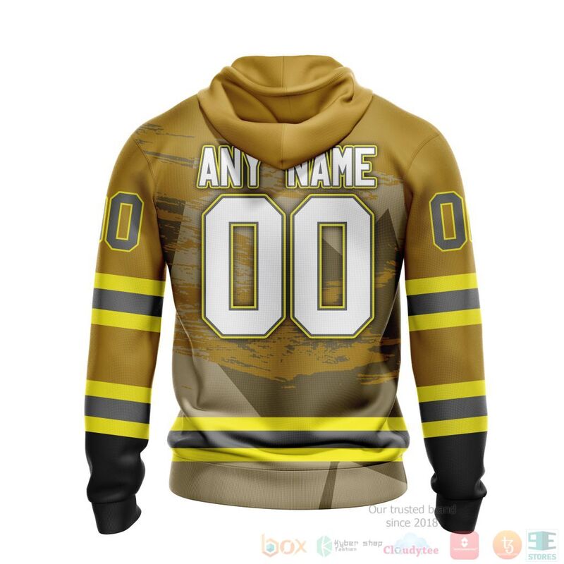 NHL Winnipeg Jets Honnor Firefighter Yellow 3D Hoodie Shirt 1 2 3 4 5 6